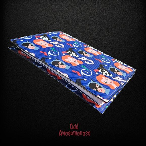 Notepad Notebook Cover Jr. Legal 5" x 8" Journal Sketchbook Vinyl Cartoon Comic - Picture 5 of 7